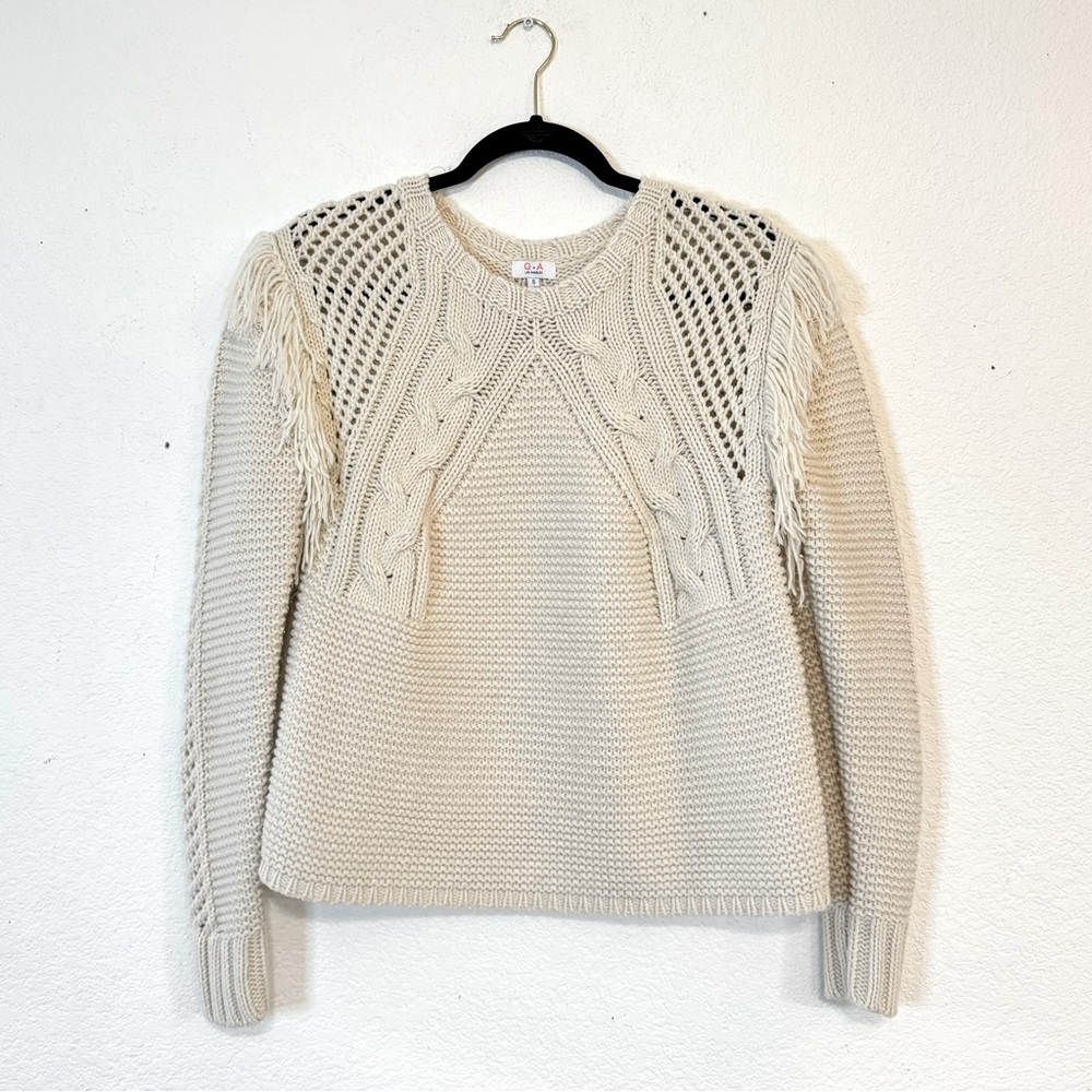 Q+A Chunky Knit Sweater